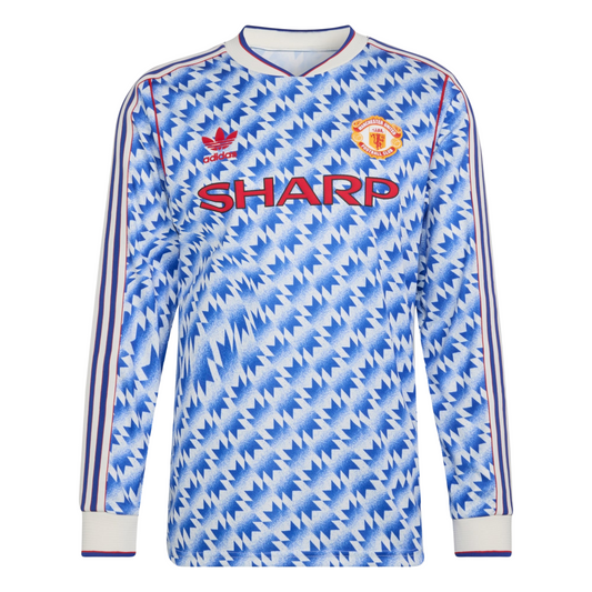 Manchester United 90 Away Jersey - Long Sleeve