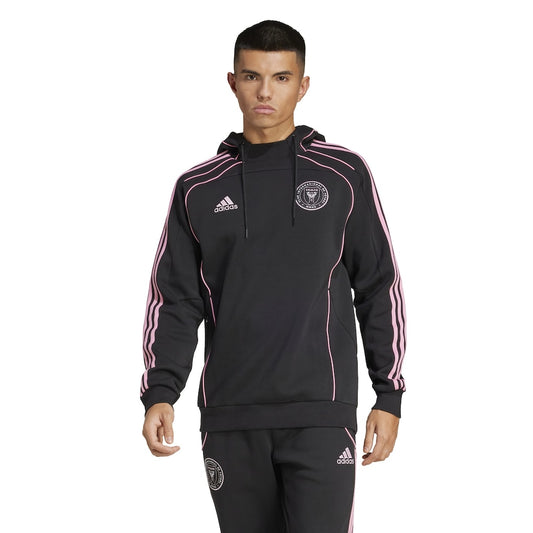 Inter Miami Black 2025 Travel Pullover Hoodie