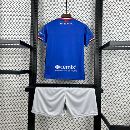 Kids Kit Cruz Azul 2025/26 Home