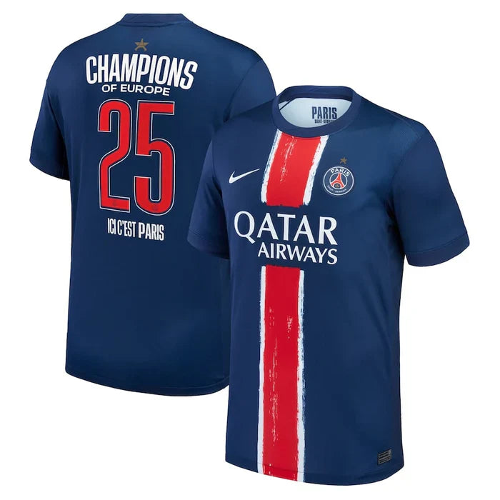 PSG 2025 European Champions 1 Star Jersey