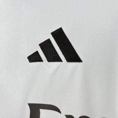 Real Madrid 2025/26 Home Long Sleeves Jersey