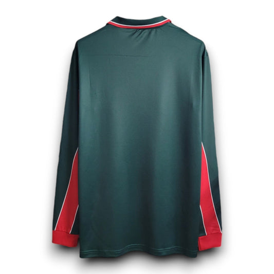 Morocco Retro 1998 Away Green Jersey - Long Sleeve