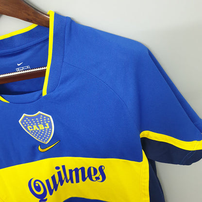 Boca Juniors Retro 2001 Home Jersey
