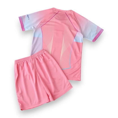 Kids Barcelona Special Edition Jersey Pink Kit 2025/26