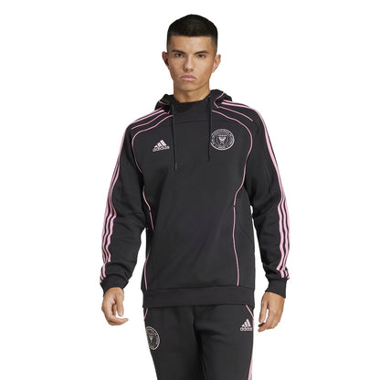 Inter Miami Black 2025 Travel Pullover Hoodie