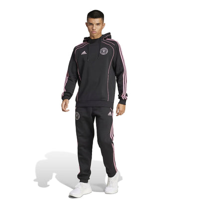 Inter Miami Black 2025 Travel Pullover Hoodie