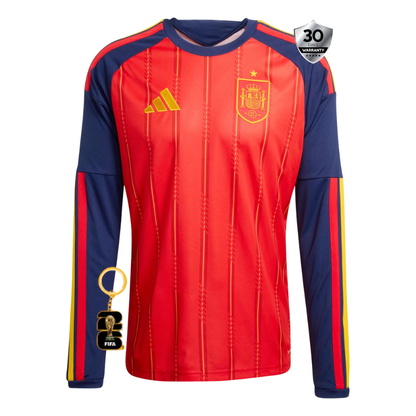 Spain Home Long Sleeve Jersey WC 2026