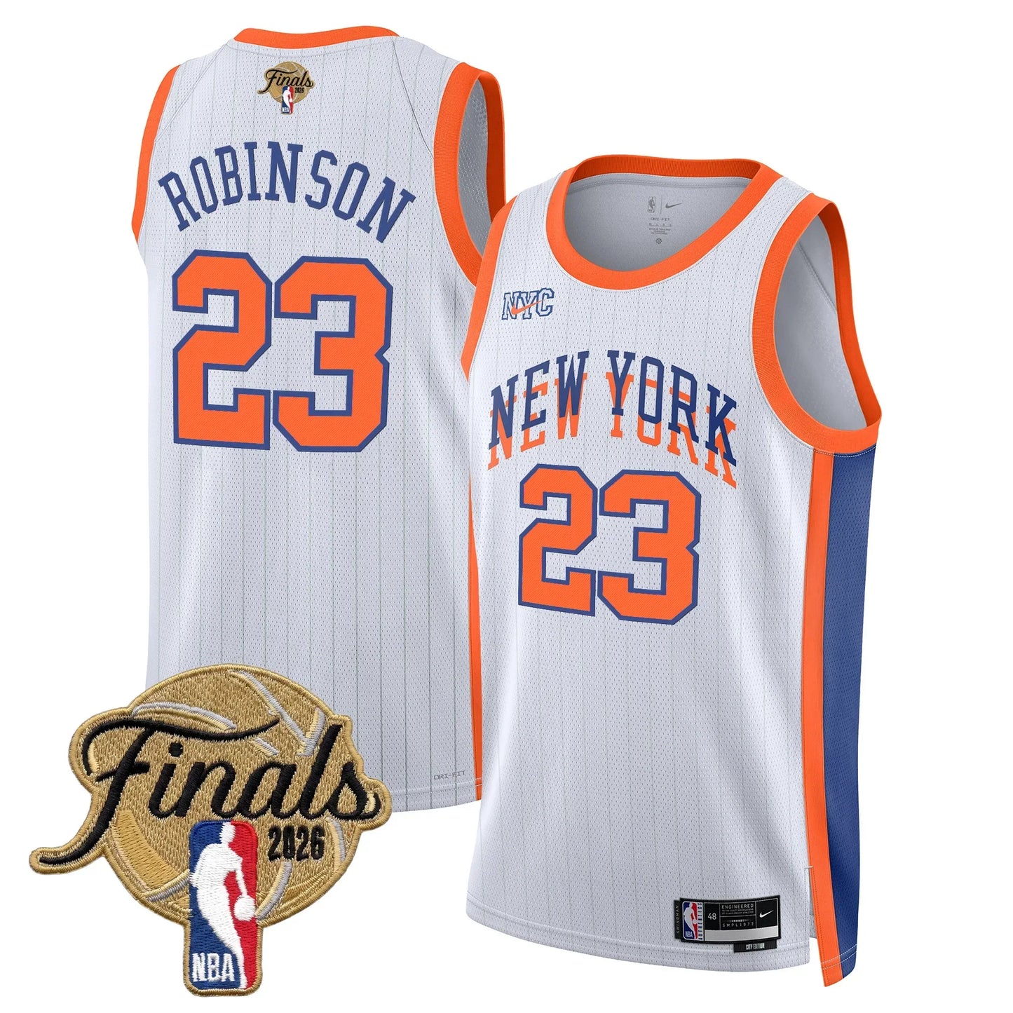 NYK Men's 2026 Champion Swingman Jersey - All Stitched